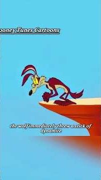 The coyote’s every trick is mocked by the Road Runner. #cartoon #animation#fyp #foryou