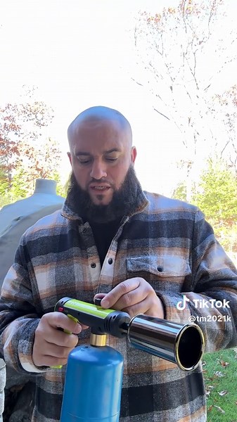 Tony&Tiffany This is SUPER powerful propane hand torch. Make short work of lighting fires, searing food, staring charcoal, metal working, and many tasks in between.#torch #propane #fire #cooking #handtools. less d original sound - allison.m...