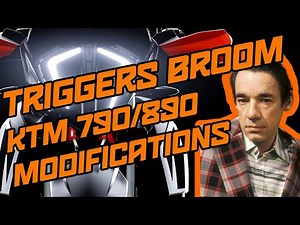 KTM 790 890 Adventure Modifications - Ep 1 Controls - #TriggersBroom #upgrades