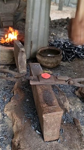 Blacksmith work short video#blacksmithing