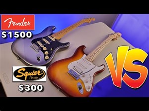 I Was Surprised - Squier Affinity VS Fender American Professional II - Stratocaster Tone Comparison