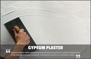 Gypsum Plaster