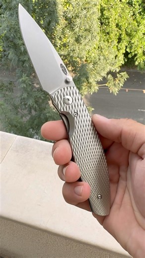 Superb USA Made Folding Knife With Lizard Skin Scales