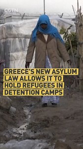 6.8K views · 34 reactions | Greece's new asylum law, which allows the country to detain refugees in closed camps came into effect on 1 January. It is part of a move by the Greek government to close refugee camps on islands and transfer people to the mainland. | CGTNEurope | Facebook