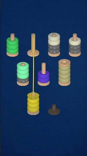 Knit Wool Sort: Match Master - Wool Color Match & Sort Puzzle - Unique Color Sorting Puzzle