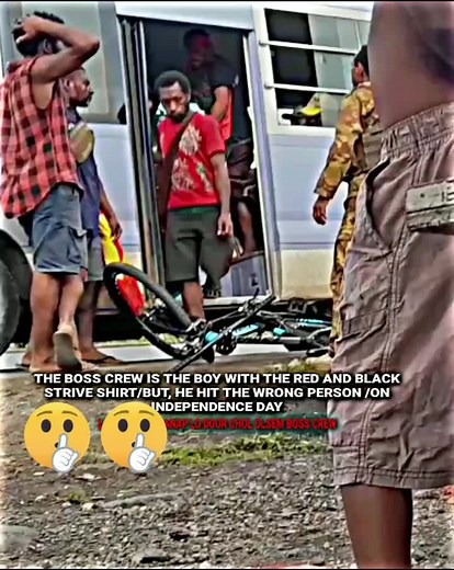 The Boss Crew Drama Unfolds in Outdoor Setting