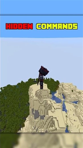Insane Hidden Commands in Minecraft#minecraft #commands #crazy