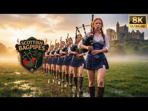 Epic Scottish Bagpipe Music | Ancient March on the Shore for Warriors of the Highlands