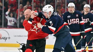 Team USA Starts Three Fights With Team Canada After Canadians Boo US National Anthem