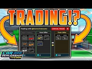 This Could Be Car Dealership Tycoon's WORST Update EVER!! (Trading!)