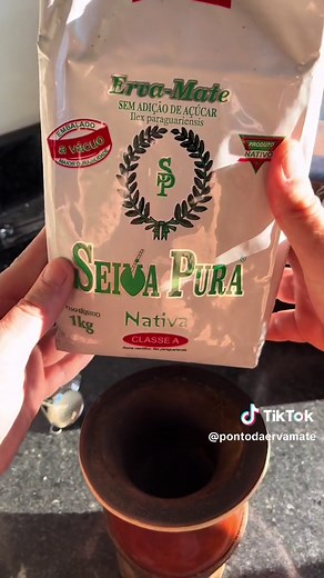 Como Preparar Chimarrão com Erva Mate Seiva Pura