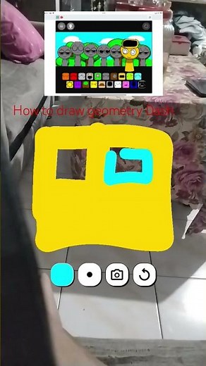 how to draw geometry Dash #geometrydash