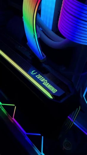 Even more mesmerizing with the INFINITY MIRROR🌈 Available only on the #ZOTACGAMING GeForce RTX 50 Series AMP Extreme INFINITY IG: pcandparts #AMP #Extreme #Infinity #PcBuild #GamingPC #PcSetup #Tech #PcHardware #PcComponents #PcGaming | ZOTAC