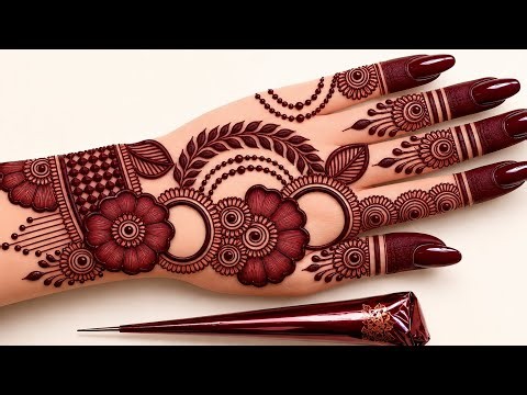 Beautiful Eid Mehndi Designs 2026 | Simple Eid Mehndi Designs | Very Easy Mehndi Designs Tutorial
