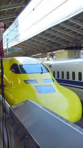 Horn : DOCTOR YELLOW Shinkansen, January 2023, Tokyo, Japan