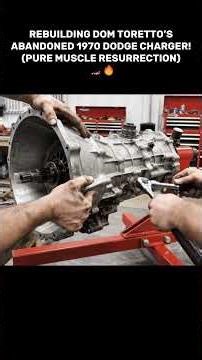 REBUILDING DOM TORETTO’S ABANDONED 1970 DODGE CHARGER! (PURE MUSCLE RESURRECTION) 🏎️🔥