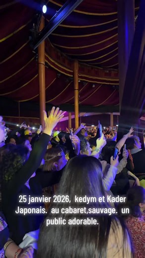 Concert de Kedym et Kader Japonais au Cabaret Sauvage