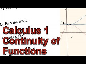Calculus 1 - Section 1.6: Continuity of Trigonometric, Exponential, and Inverse Functions