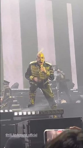 Rammstein - Till Lindemann Close Up Performance Last Australia Tour 2026 #rammstein #tilllindemann