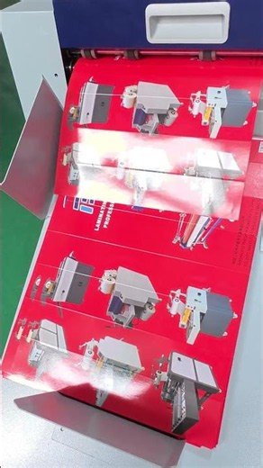 SCP-13A Paper Creasing & Perforating Process​|Automatic Paper Creasing Machine