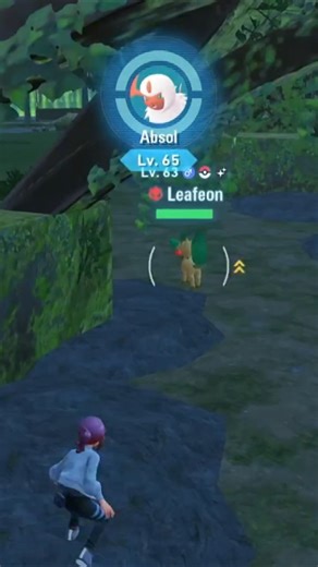 Shiny Alpha Absol + Shiny Alpha Leafeon!! Pokemon Legends: ZA