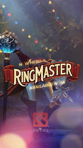 The master of scare-emonies! Malevolent maestro! Dark barker of the damned! Introducing The Ringmaster, the newest addition to Dota2's hero pantheon, alongside this year's collection of TI-focused games, events, and rewards, The Compendium! https://www.dota2.com/newsentry/6759426325006881791 | Dota 2