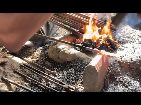Live streaming of Blacksmith92Live: Hand-Forging Nails | Traditional Blacksmithing Skills