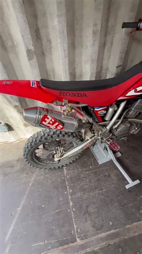 Yoshimura Rs-2 exhaust install on CRF150RB👌 #dirtbike #bikelife #honda #crf150rb