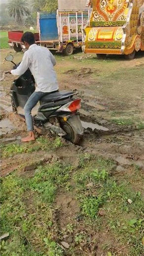 electric scooty off road test #mp16rider #automobile