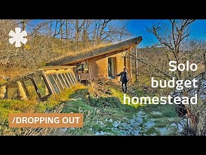 Quitting 9-to-5 to build genius off-grid homestead, permitted & loan-free