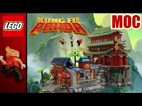 I Built a LEGO Jade Palace Kung Fu Panda MOC...