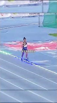 She Ignored the Blue Lights... Then Shocked the World 🤯🏃‍♀️