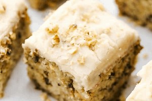 Banana Bread Bars