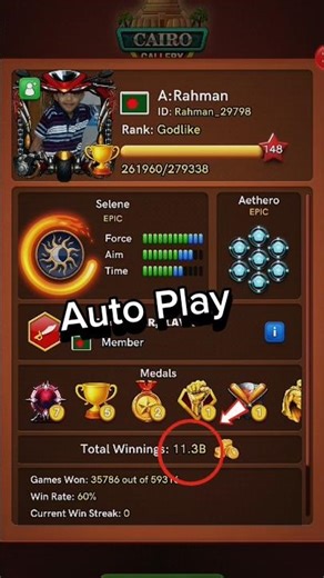 Carrompool Auto Play Vs Me😎#carrompool#moongamer#shorts