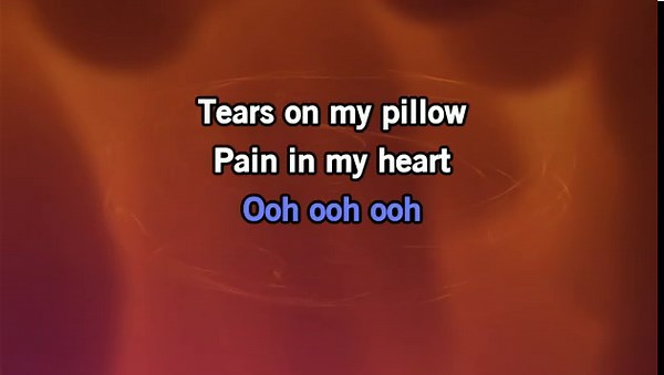 Karaoke Tears on My Pillow - Josh Tatofi - CDG, MP4, KFN - Karaoke Version