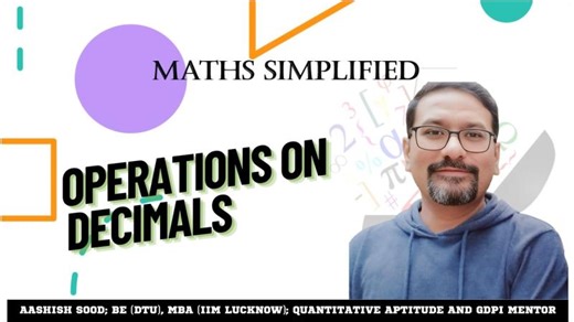 Decimal Numbers: Addition, Subtraction, Multiplication, Division | Aashish Sood posted on the topic | LinkedIn