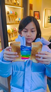 Rainbow cheese beautiful but tastes like wet socks!! He he 😁 | Beauty Gonzalez Crisologo