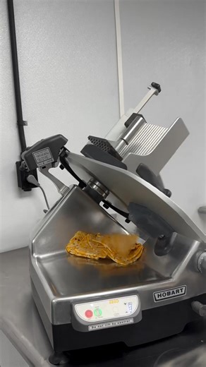 As you can see in this video from School Food Rocks, the Hobart HS7 automatic heavy-duty slicer makes preparing cheese a breeze! Its CleanCut™ knife ensures that every slice is precise, and its four carriage speeds let users control how quickly each slice is delivered. Learn about our full line of slicing solutions: https://brnw.ch/21wTECs | Hobart Food Equipment and Service