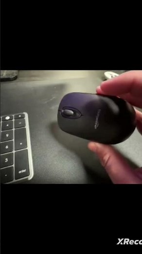 Amazon Basics Wireless Computer Mouse with USB Nano Receiver - Black