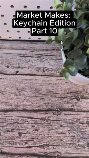 Spring Crochet Tulip Keychains Tutorial