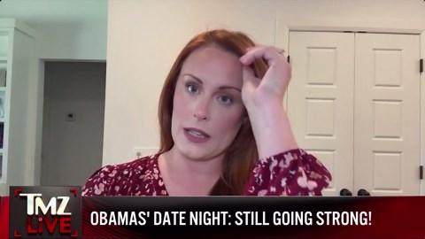 Barack and Michelle Obama Spotted Together at NYC Hotel | TMZ Live