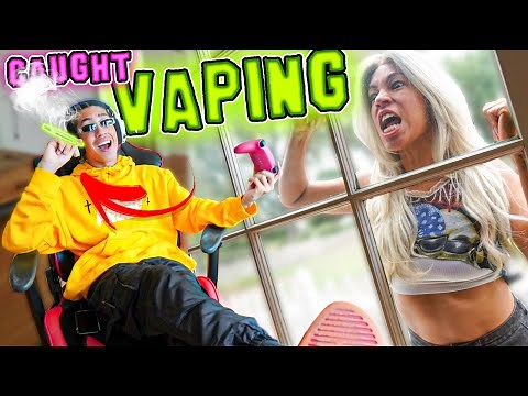 CAUGHT *VAPING* BY MY PARENTS!! HILARIOUS PRANK 😂