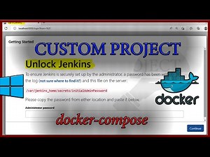 DEMO - How to build your own project in docker desktop | docker-compose in windows 10