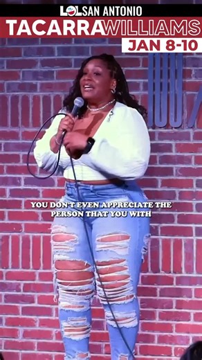 Laugh Out Loud Comedy Club on Instagram: "Don’t miss @tacarracomedy LIVE in #SanAntonio this Thursday-Saturday! Get tickets with the link in our bio before she sells out! Known throughout the comedy industry as the “The Beautiful Beast,” Tacarra Williams is setting stages ablaze nationwide. From the moment she emerges with her bright, endearing smile audiences erupt with excitement and are held captive by her every word, doubling over in side-splitting laughter. Using her hard-won wisdom learned