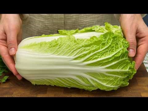 Cabbage for dinner that's better than meat! I make it every day! 15-minute recipe!