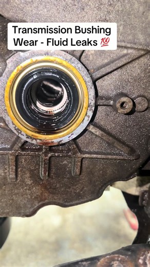 Fluid Leaking From Bushing which is inside the transmission and require alot paitance and special tool to Remove and install . Ford Escape #foryoupage #honesty #foryou #fyp #carlifeautomotives21