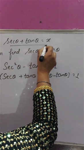 If Sectheta +tan theta=x then find Sectheta -tantheta