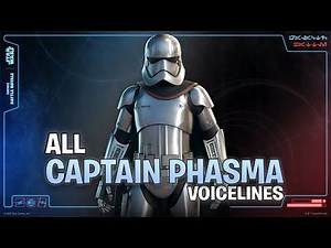 All Captain Phasma Boss Voicelines in Chapter 6 Season 3 - Fortnite Bosses Voicelines