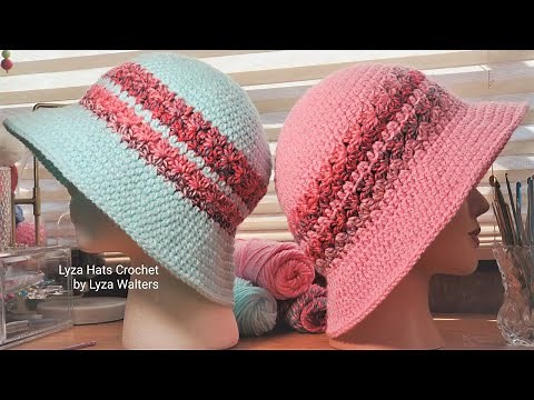 Crochet Lyza Spring Bucket Hat Part 1