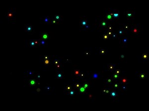 【video footage】101 particle【はじけるパーティクル】